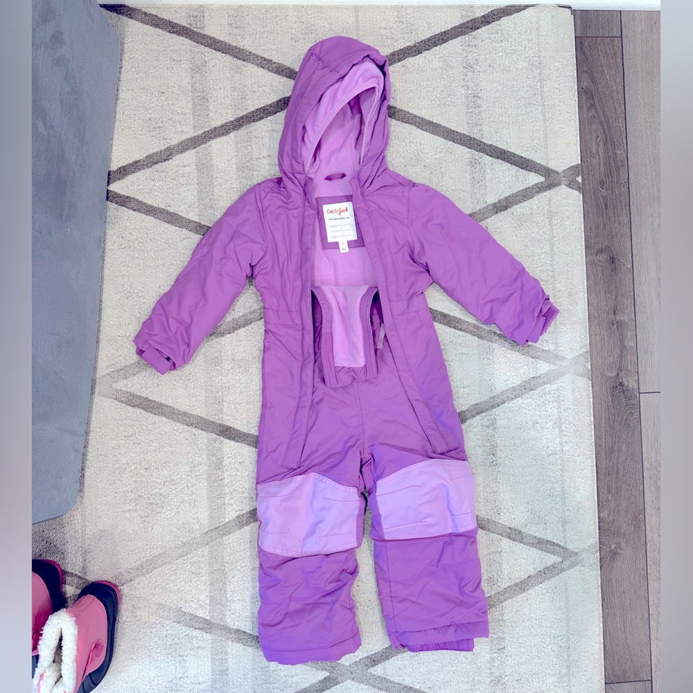 Cat and Jack girls snow suit